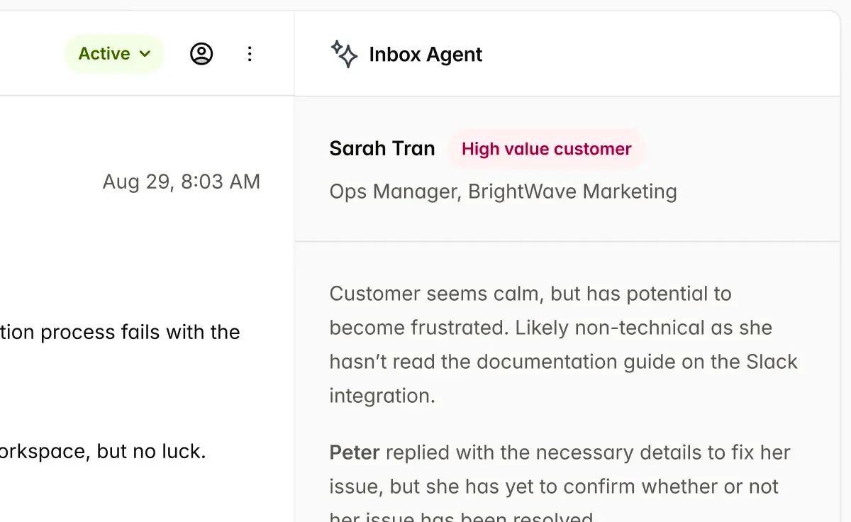 Feature screenshot: Deep research while you sleep