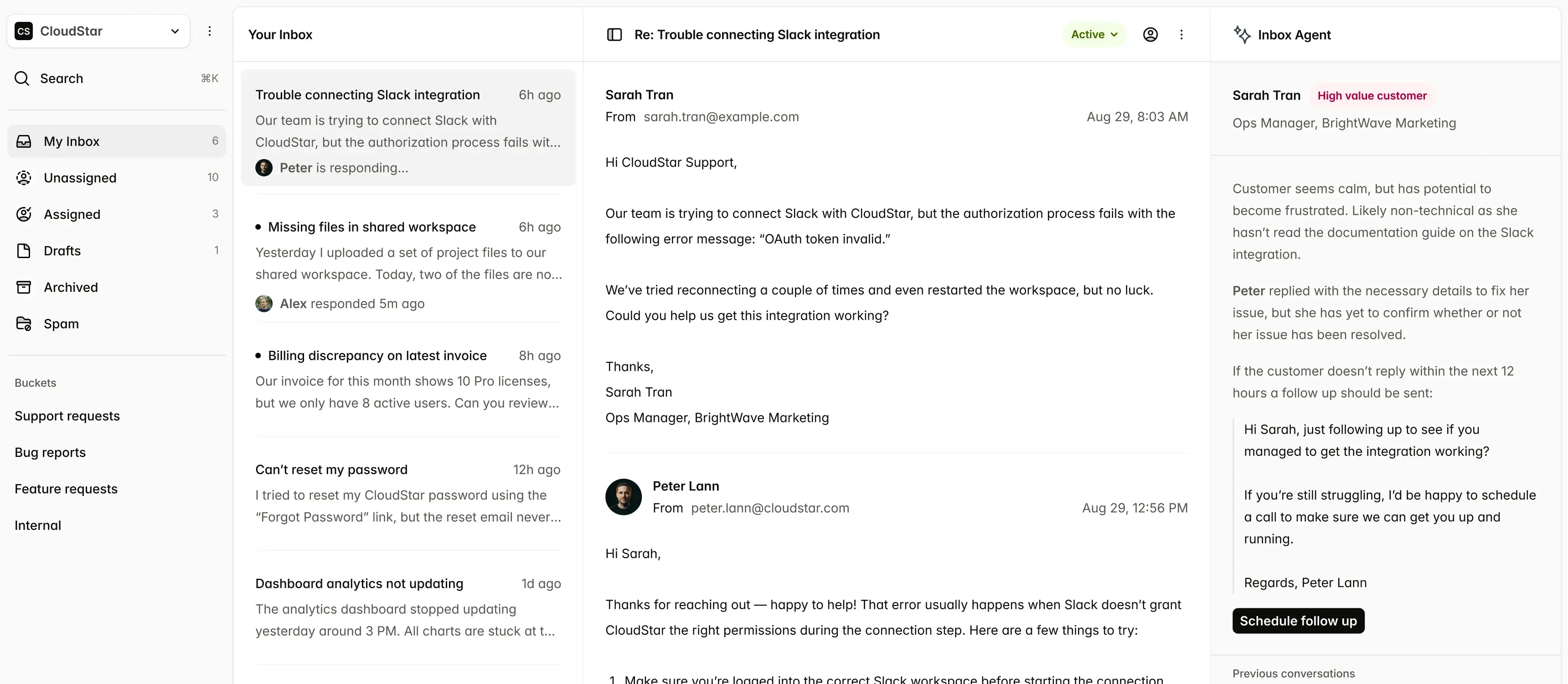 Elani dashboard overview desktop view